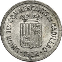 10 centimes - Cadillac