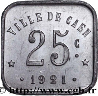 25 centimes - Caen