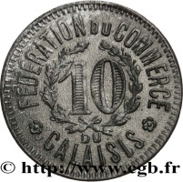 10 centimes - Calais