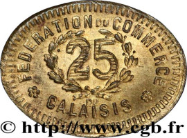 25 centimes - Calais