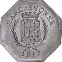 25 centimes - Carcassonne