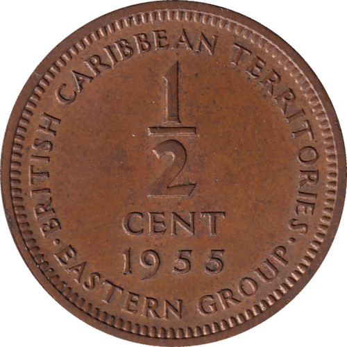 1/2 cent - Caribbean States
