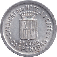 25 centimes - Carpentras