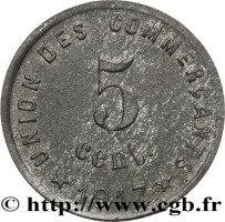 5 centimes - Castelnaudary