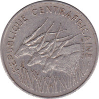 100 francs - Centrafrique