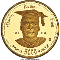 3000 francs - Centrafrique