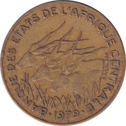 5 francs - Central African States