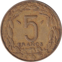5 francs - Central African States