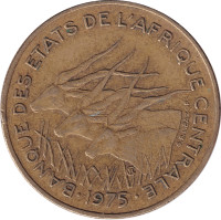 25 francs - Central African States