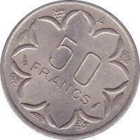 50 francs - États de l'Afrique Centrale