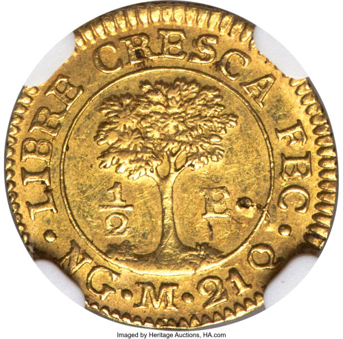 1/2 escudo - Central America