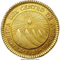 2 escudos - Central America