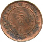 1/4 cent - Ceylon