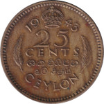 25 cents - Ceylan