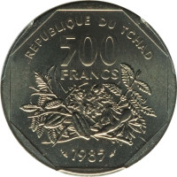 500 francs - Tchad