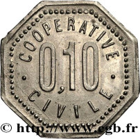 10 centimes - Charlieu