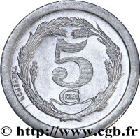 5 centimes - Chatellerault