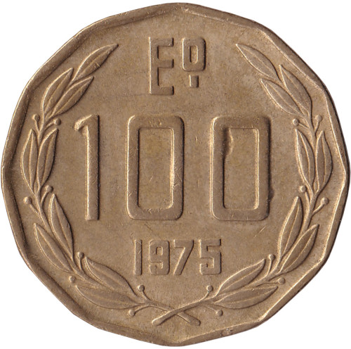 100 escudos - Chili