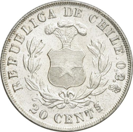 20 centavos - Chile