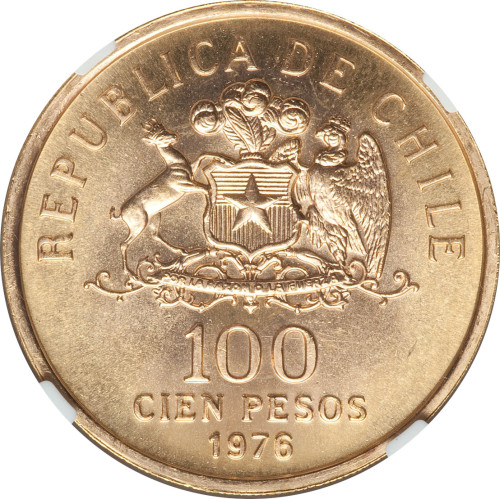 100 pesos - Chili