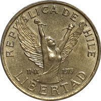 5 pesos - Chili