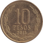 10 pesos - Chili