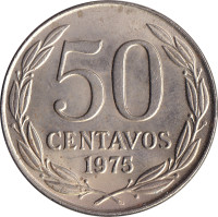 50 centavos - Chili