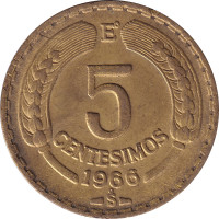 5 centesimos - Chili