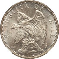 2 pesos - Chili