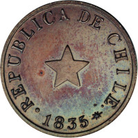 1/2 centavo - Chili