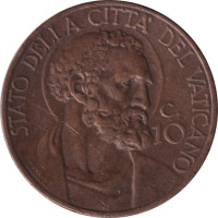 10 centesimi - Cité du Vatican
