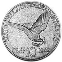 10 centesimi - Cité du Vatican