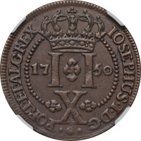 10 reis - Colonie portugaise
