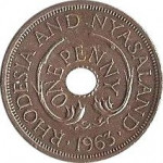 1 penny - Colonie de Rhodésie 