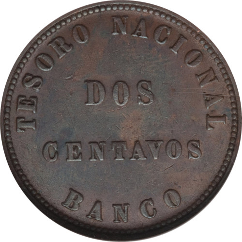 2 centavos - Confederation Argentina