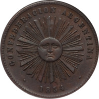 2 centavos - Confédération argentine