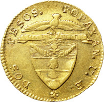 2 pesos - Confédération grenadine