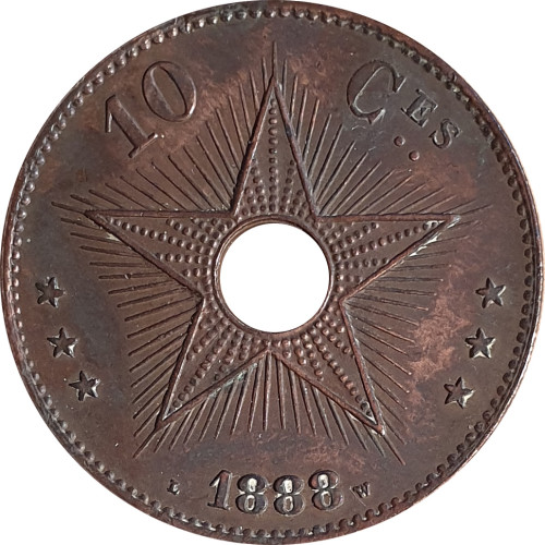 10 centimes - Congo Free State