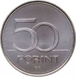 50 forint - Epoque contemporaine