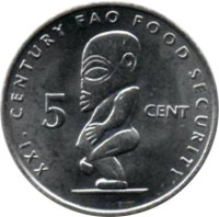 5 cents - Iles Cook