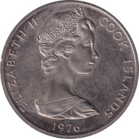 20 cents - Iles Cook