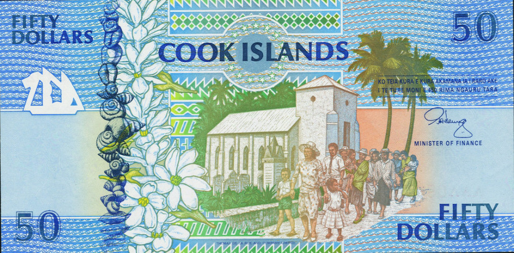 50 dollars - Cook Islands