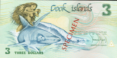 3 dollars - Iles Cook
