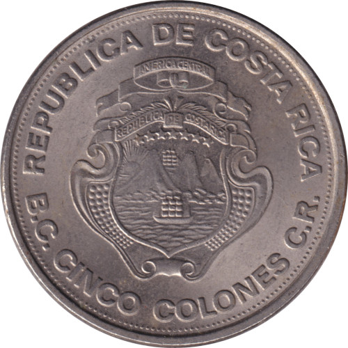 5 colones - Costa Rica