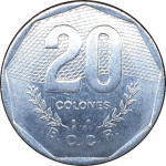 20 colones - Costa Rica