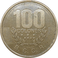 100 colones - Costa Rica