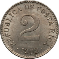 2 centimos - Costa Rica