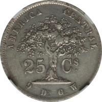 25 centavos - Costa Rica