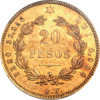 20 pesos - Costa Rica