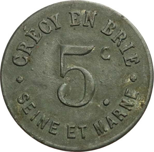 5 centimes - Crécy-en-Brie